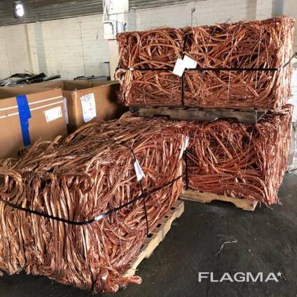 Wholesale 99.9% Pure Copper Wire Scrap Bulk Cable Scrap France Origin Brand Copper Wire Sc