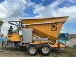 Used mobile concrete mixing plant Fibo Intercon 15 m3/h, 2010, Denmark - photo 1